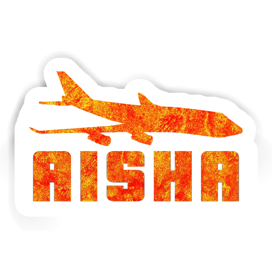 Autocollant Aisha Jumbo-Jet Notebook Image