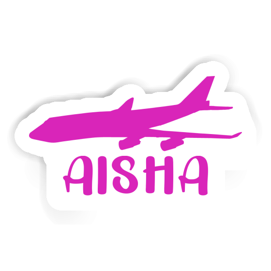 Sticker Aisha Jumbo-Jet Laptop Image