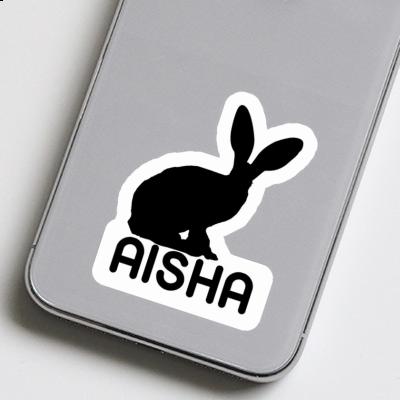 Aisha Autocollant Lapin Image