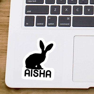 Aisha Autocollant Lapin Laptop Image