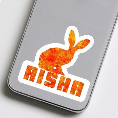 Hase Sticker Aisha Notebook Image