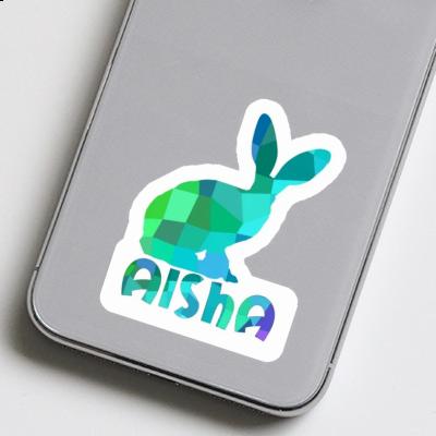 Autocollant Aisha Lapin Notebook Image