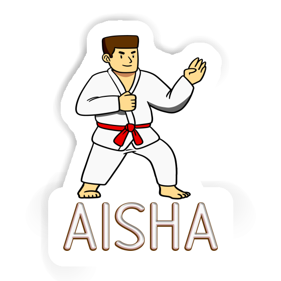 Sticker Karateka Aisha Image