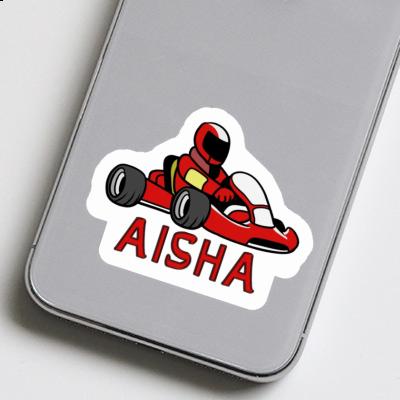 Sticker Kart Driver Aisha Image