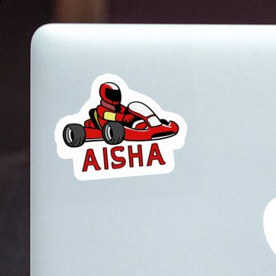 Kart Sticker Aisha Notebook Image