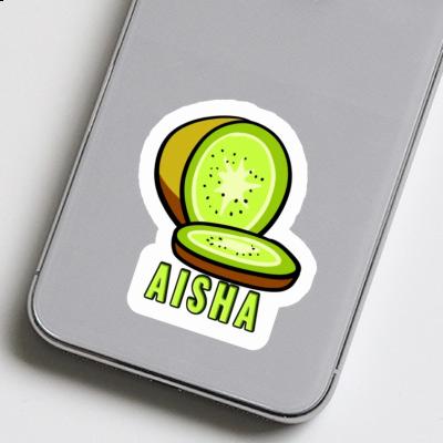 Sticker Aisha Kiwi Laptop Image