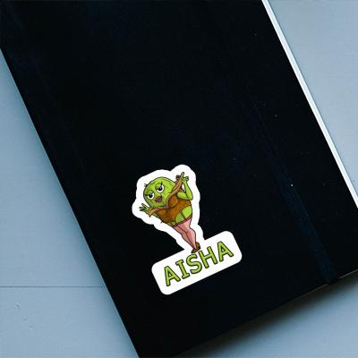 Aisha Sticker Kiwi Notebook Image