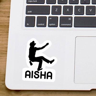 Autocollant Grimpeur Aisha Image