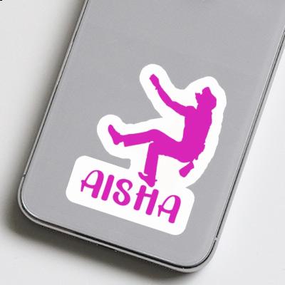 Grimpeur Autocollant Aisha Laptop Image