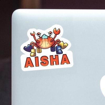 Sticker Aisha Crab Notebook Image