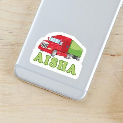 Sticker Articulated lorry Aisha Notebook Sticker Articulated lorry Aisha Gift package Image