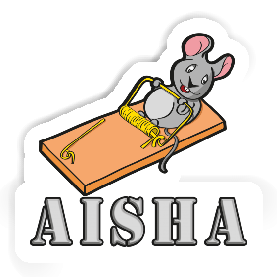 Autocollant Souris de fitness Aisha Gift package Image