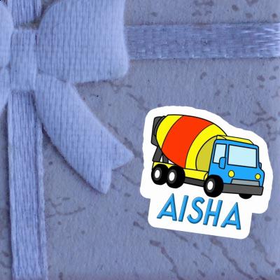 Autocollant Aisha Camion malaxeur Gift package Image