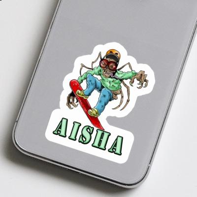 Boarder Autocollant Aisha Notebook Image