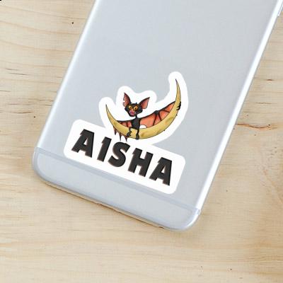 Sticker Fledermaus Aisha Notebook Image