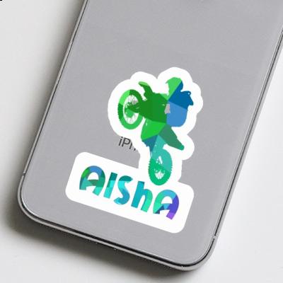 Motocross-Fahrer Sticker Aisha Image