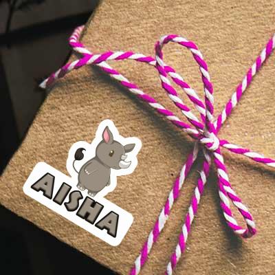 Aisha Sticker Rhino Image