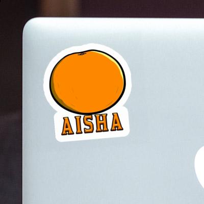 Sticker Orange Aisha Image