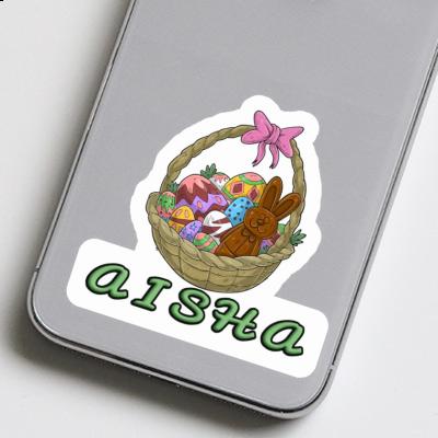 Aisha Sticker Easter basket Image