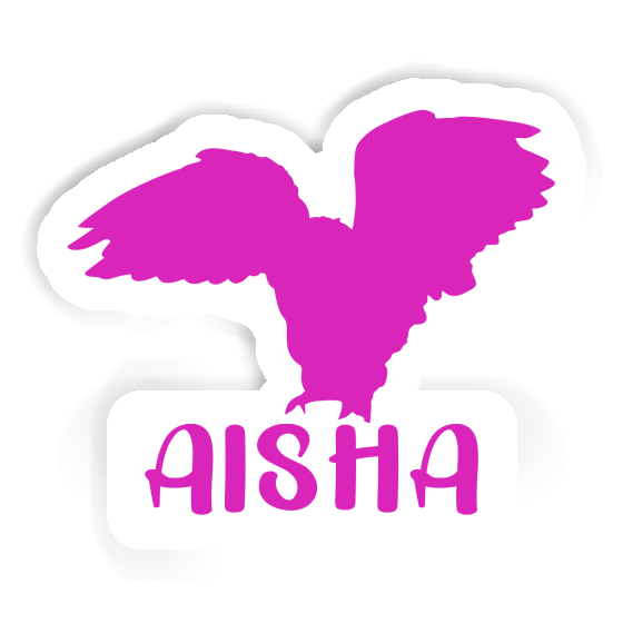 Autocollant Hibou Aisha Image