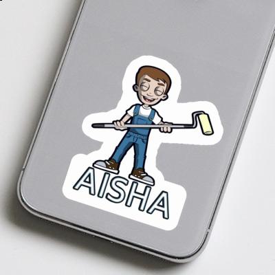 Painter Sticker Aisha Laptop Image