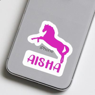 Horse Sticker Aisha Notebook Image