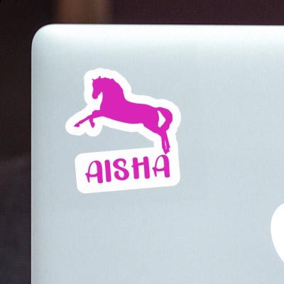 Horse Sticker Aisha Laptop Image