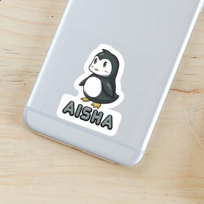 Sticker Aisha Penguin Notebook Image