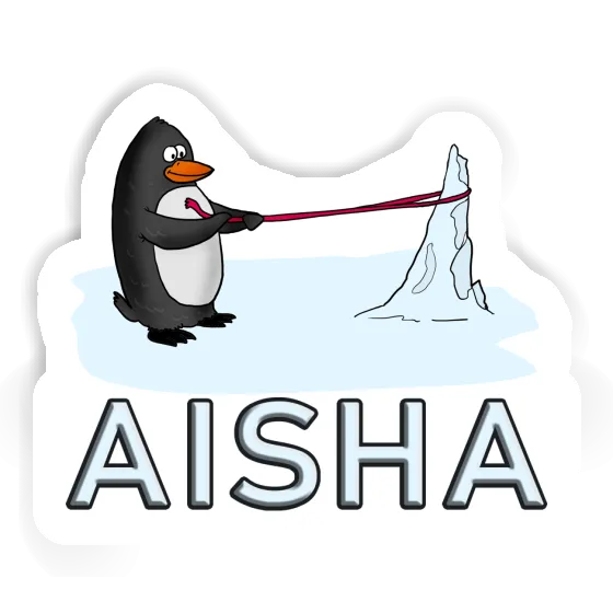 Autocollant Aisha Pingouin Notebook Image