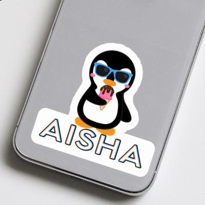 Penguin Sticker Aisha Laptop Image