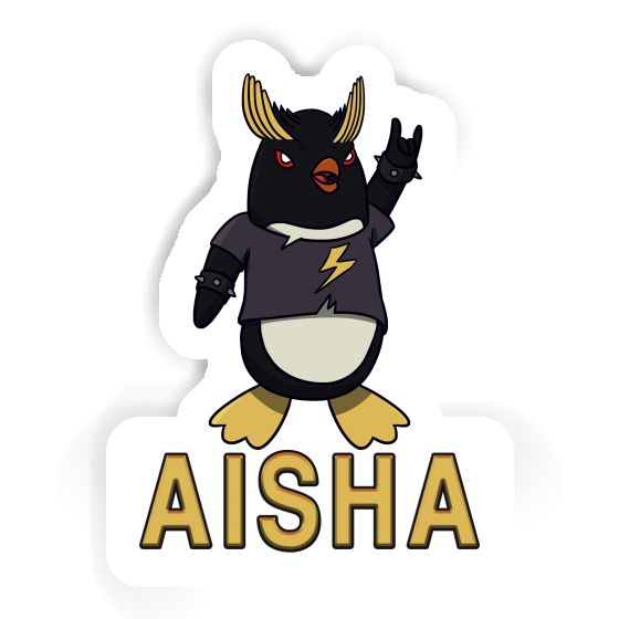 Pinguin Sticker Aisha Notebook Image