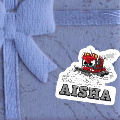 Snowcat Sticker Aisha Laptop Image