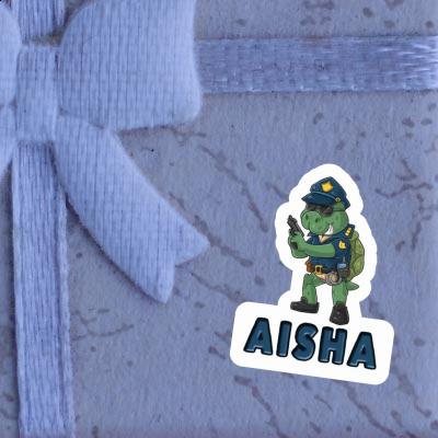 Aisha Aufkleber Polizist Gift package Image