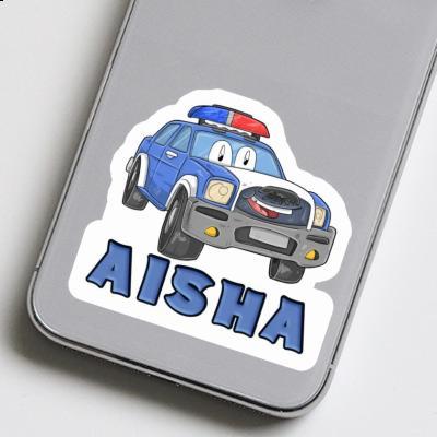 Aufkleber Aisha Polizeiauto Image