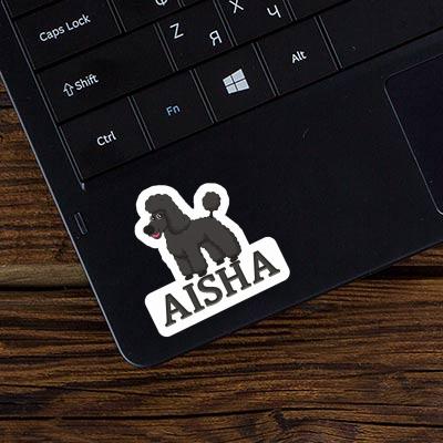 Autocollant Aisha Caniche Laptop Image