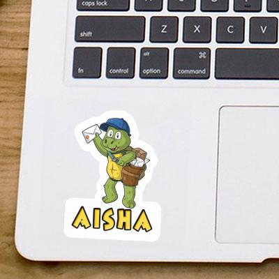 Sticker Aisha Postbote Gift package Image