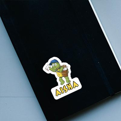 Sticker Aisha Postbote Gift package Image