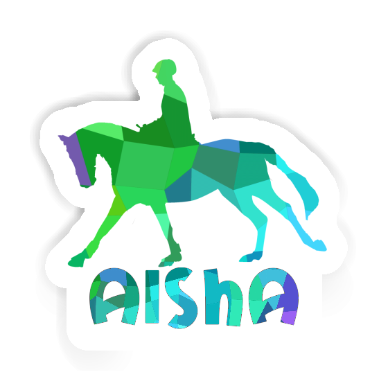 Aisha Sticker Horse Rider Notebook Image