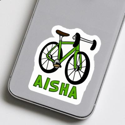 Autocollant Vélo de course Aisha Laptop Image