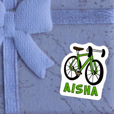 Autocollant Vélo de course Aisha Notebook Image