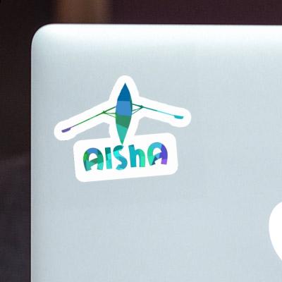 Sticker Aisha Rowboat Image