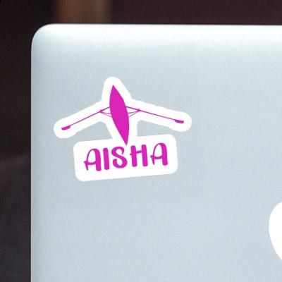 Rowboat Sticker Aisha Notebook Image