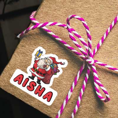 Autocollant Aisha Père Noël Gift package Image