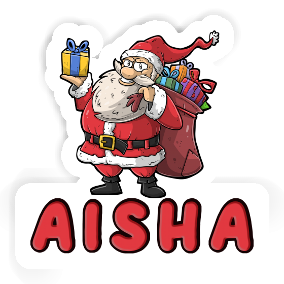 Sticker Aisha Santa Gift package Image