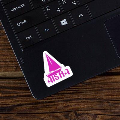 Sticker Segelboot Aisha Laptop Image