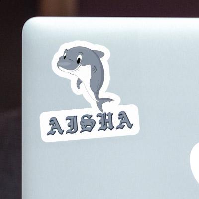 Shark Sticker Aisha Laptop Image