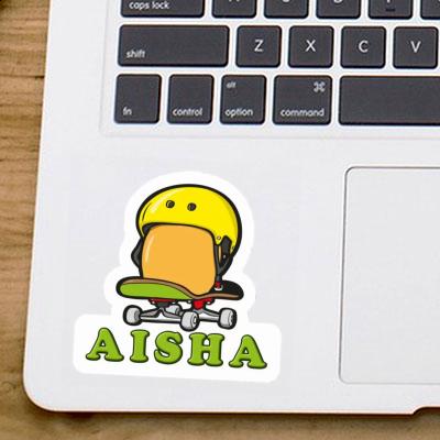 Aisha Aufkleber Skateboard-Ei Image