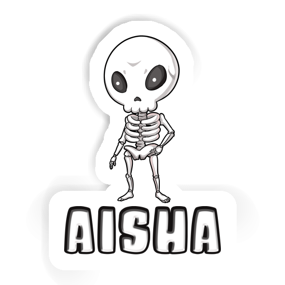 Sticker Aisha Alien Laptop Image