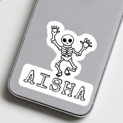 Sticker Skeleton Aisha Notebook Image