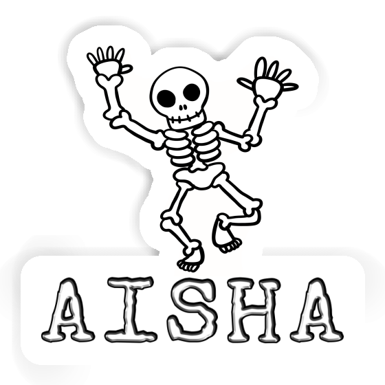 Sticker Skeleton Aisha Image